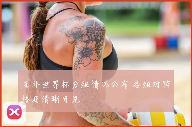 南非世界杯分组情况公布 各组对阵格局清晰可见